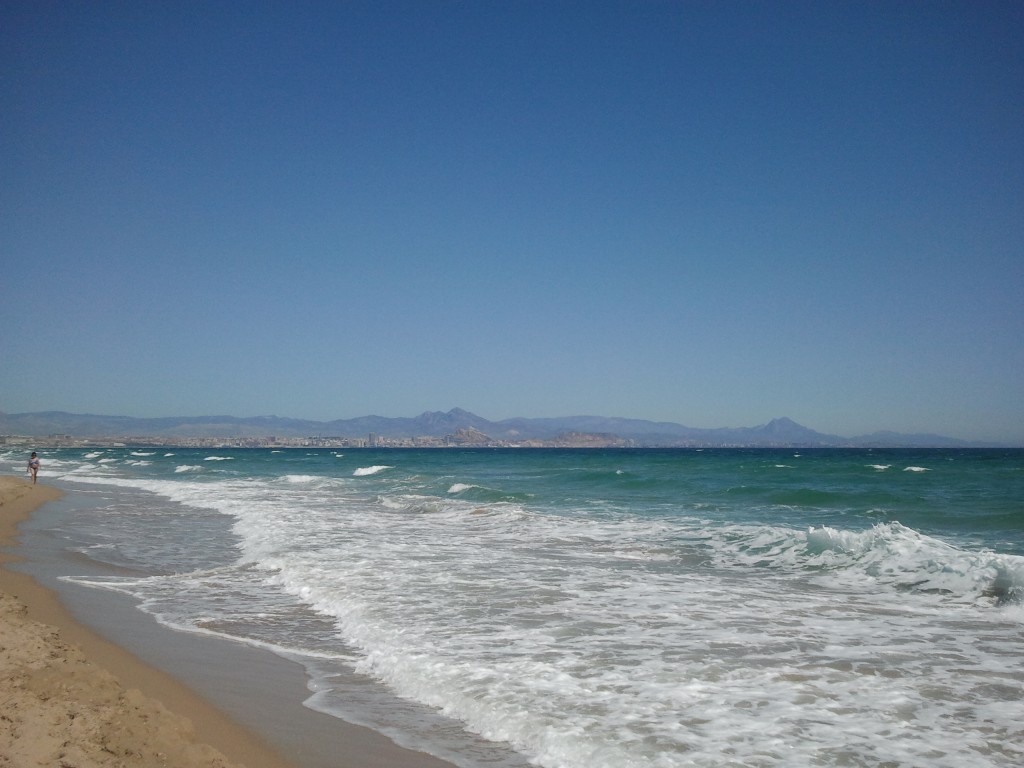 Playa de El Altet en Primavera
