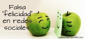 Falsa felicidad en redes sociales