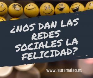nos dan las redes sociales la felicidad
